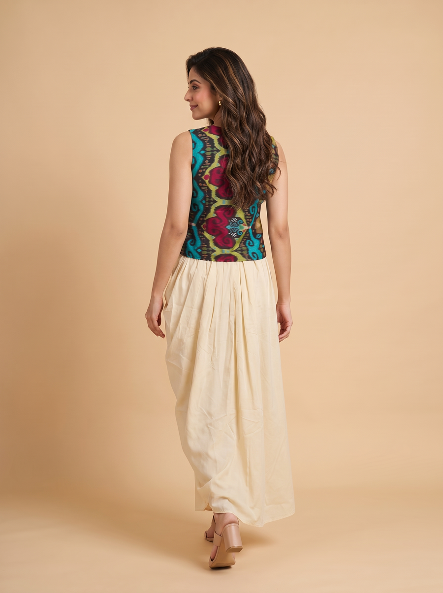 Resham Sutra Ikat Co-ord Set