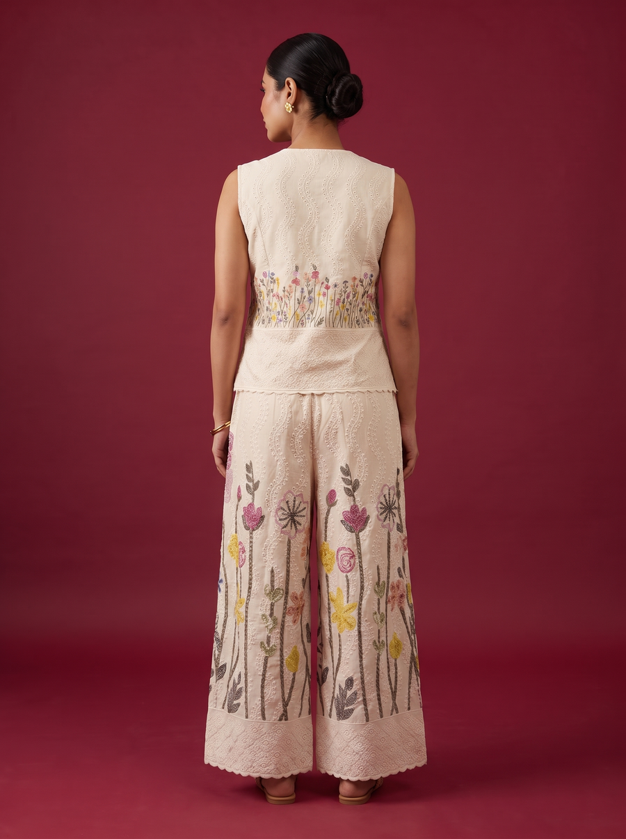 Noor Sleeveless Cotton Set