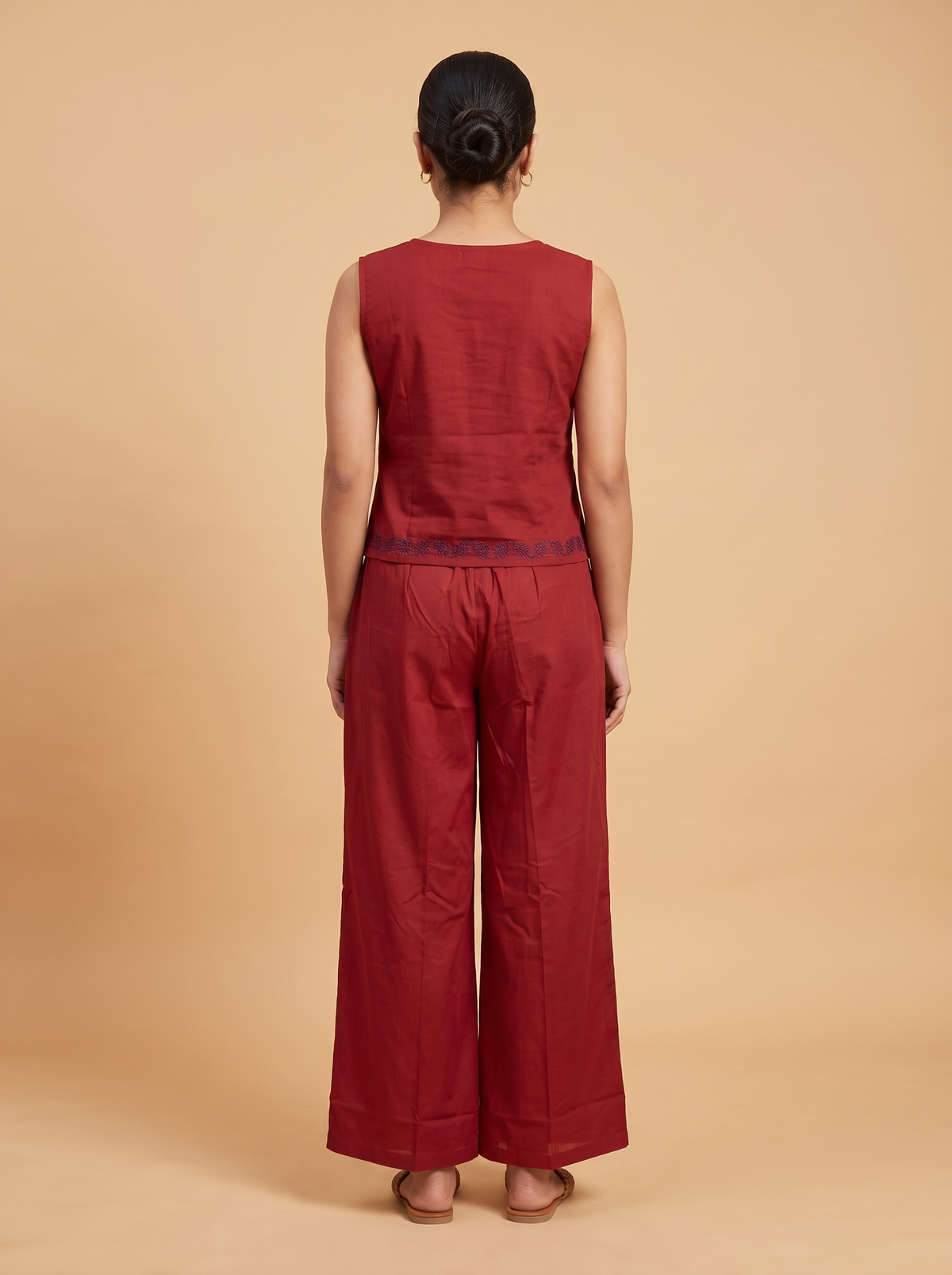Crimson Pai Paisley Co-ord Set