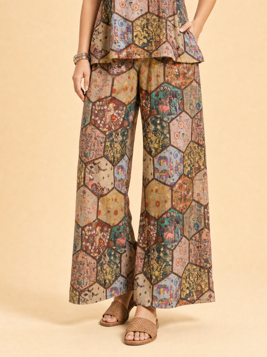 Zoya Square Neck Co-ord Set