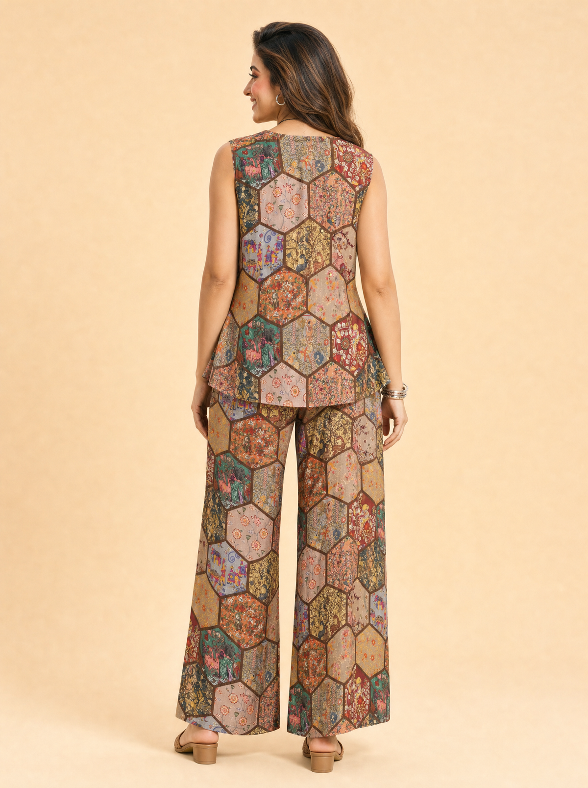 Zoya Square Neck Co-ord Set